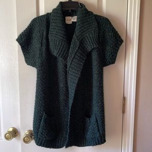 F19 Sound and Matter green cardigan
